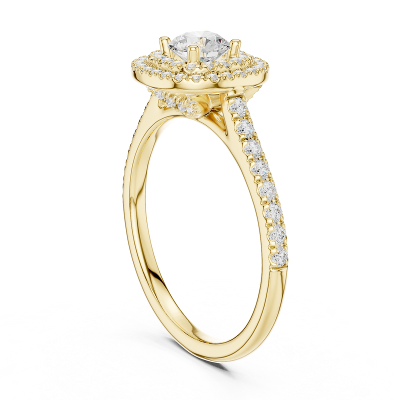 Ladies Ring LR-0243@7 - Yellow Gold - Image