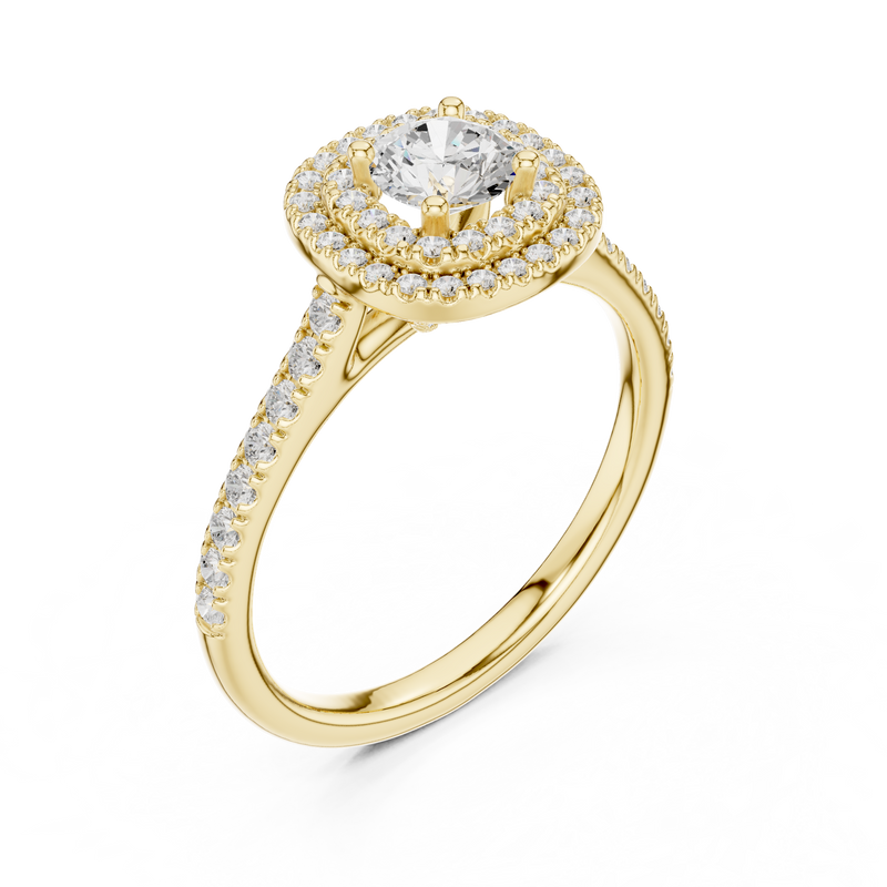 Ladies Ring LR-0243@7 - Yellow Gold - Image