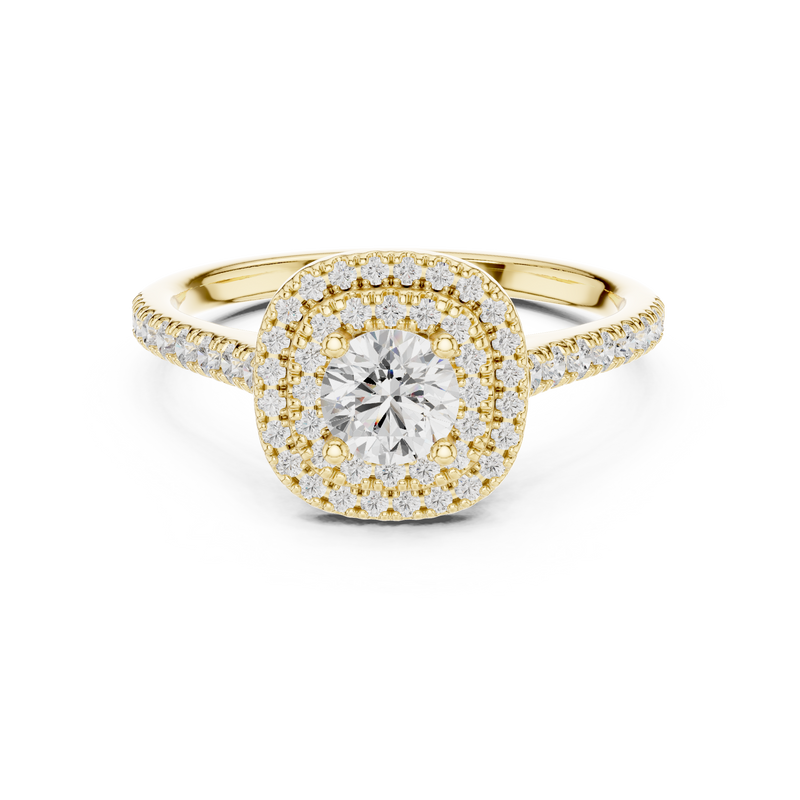 Ladies Ring LR-0243@7 - Yellow Gold - Image