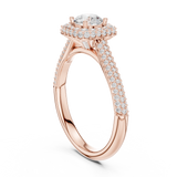 Ladies Ring LR-0244@7 - Rose Gold - Image