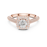 Ladies Ring LR-0244@7 - Rose Gold - Image