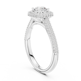 Ladies Ring LR-0244@7 - White Gold - Image