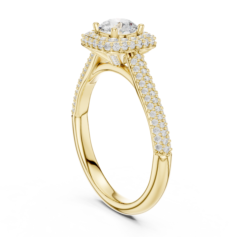 Ladies Ring LR-0244@7 - Yellow Gold - Image