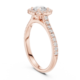 Ladies Ring LR-0245@7 - Rose Gold - Image