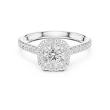 Ladies Ring LR-0245@7 - White Gold - Image