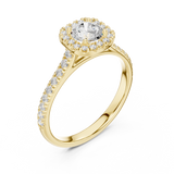Ladies Ring LR-0245@7 - Yellow Gold - Image