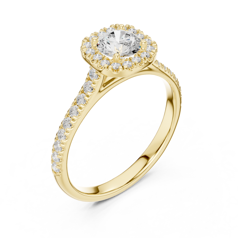 Ladies Ring LR-0245@7 - Yellow Gold - Image