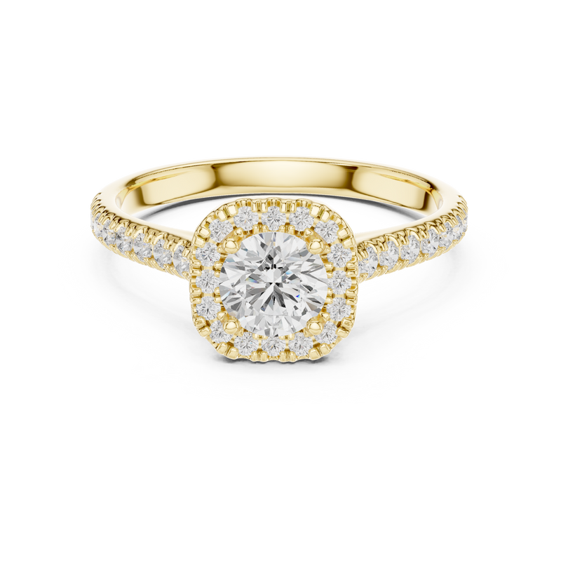 Ladies Ring LR-0245@7 - Yellow Gold - Image
