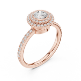 Ladies Ring LR-0246@7 - Rose Gold - Image