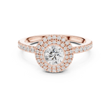 Ladies Ring LR-0246@7 - Rose Gold - Image