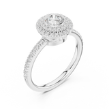 Ladies Ring LR-0246@7 - White Gold - Image