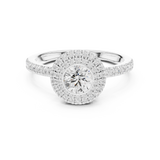 Ladies Ring LR-0246@7 - White Gold - Image