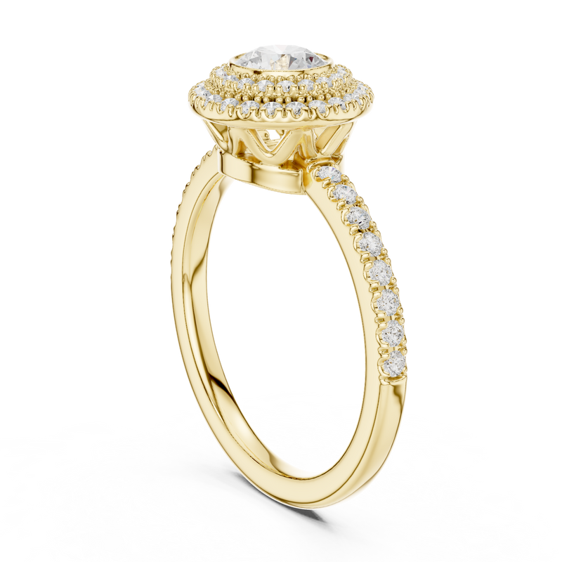 Ladies Ring LR-0246@7 - Yellow Gold - Image