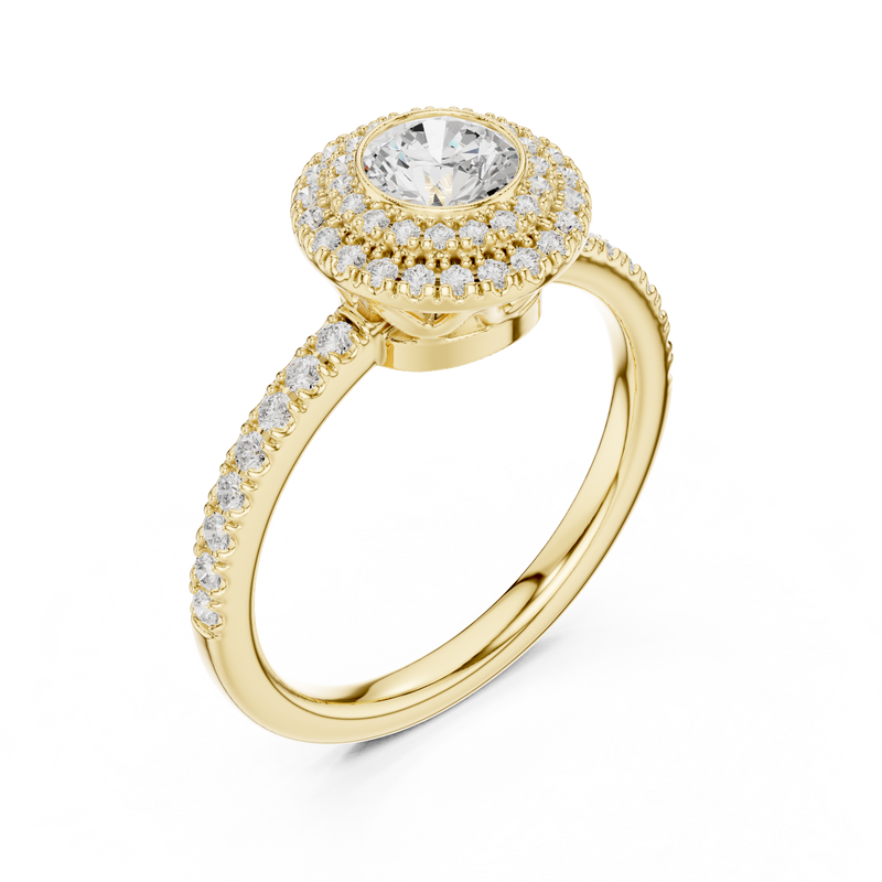 Ladies Ring LR-0246@7 - Yellow Gold - Image