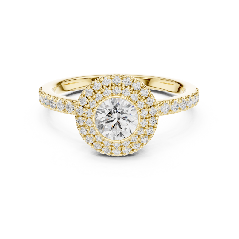 Ladies Ring LR-0246@7 - Yellow Gold - Image