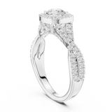 Ladies Ring LR-0247@7 - White Gold - Image