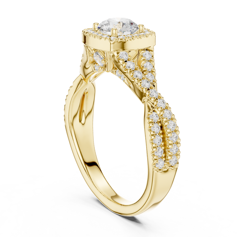 Ladies Ring LR-0247@7 - Yellow Gold - Image