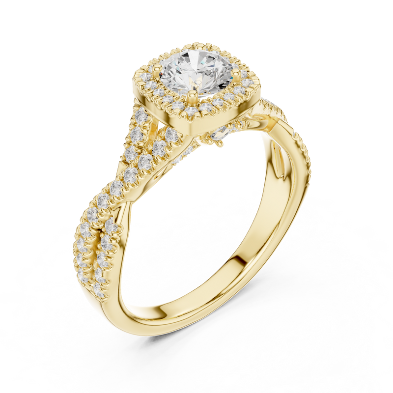 Ladies Ring LR-0247@7 - Yellow Gold - Image