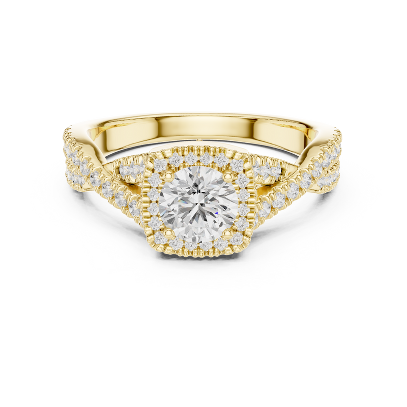 Ladies Ring LR-0247@7 - Yellow Gold - Image