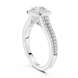 Ladies Ring LR-0248@7 - White Gold - Image