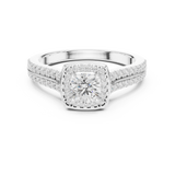Ladies Ring LR-0248@7 - White Gold - Image