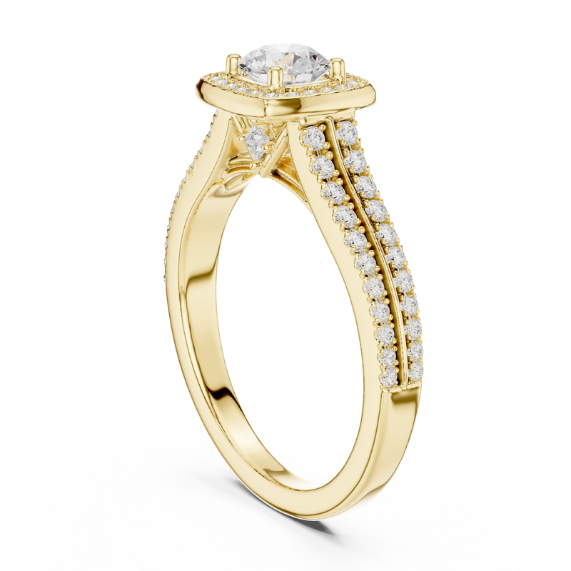 Ladies Ring LR-0248@7 - Yellow Gold - Image