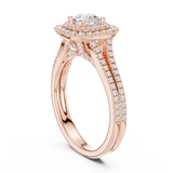Ladies Ring LR-0249@7 - Rose Gold - Image