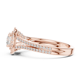 Ladies Ring LR-0249@7 - Rose Gold - Image