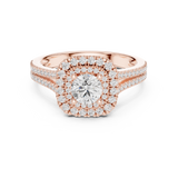 Ladies Ring LR-0249@7 - Rose Gold - Image