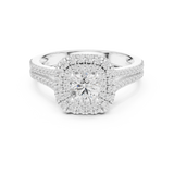 Ladies Ring LR-0249@7 - White Gold - Image
