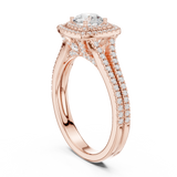 Ladies Ring LR-0252@7 - Rose Gold - Image