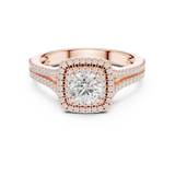 Ladies Ring LR-0252@7 - Rose Gold - Image