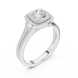 Ladies Ring LR-0252@7 - White Gold - Image