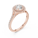 Ladies Ring LR-0254@7 - Rose Gold - Image