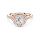 Ladies Ring LR-0254@7 - Rose Gold - Image