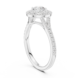 Ladies Ring LR-0254@7 - White Gold - Image
