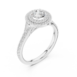 Ladies Ring LR-0254@7 - White Gold - Image