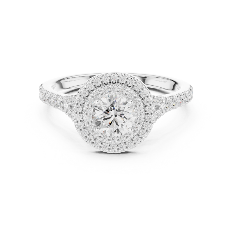 Ladies Ring LR-0254@7 - White Gold - Image