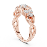 Ladies Ring LR-0255@7 - Rose Gold - Image