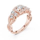 Ladies Ring LR-0255@7 - Rose Gold - Image