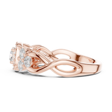Ladies Ring LR-0255@7 - Rose Gold - Image