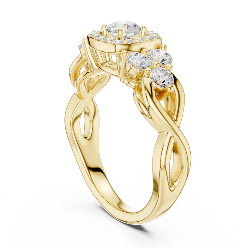 Ladies Ring LR-0255@7 - Yellow Gold - Image