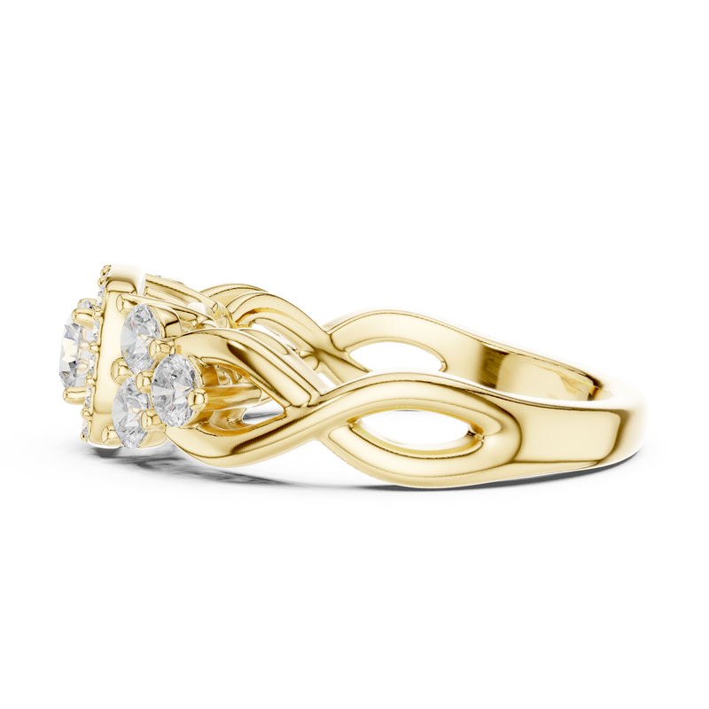 Ladies Ring LR-0255@7 - Yellow Gold - Image