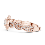Ladies Ring LR-0258@7 - Rose Gold - Image