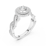 Ladies Ring LR-0258@7 - White Gold - Image