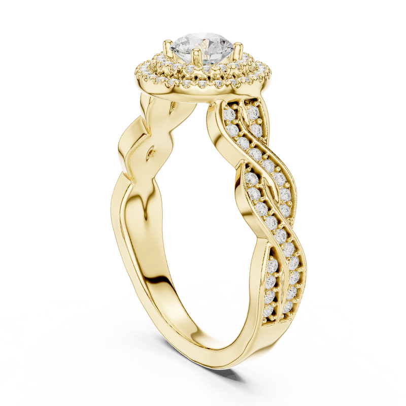 Ladies Ring LR-0258@7 - Yellow Gold - Image