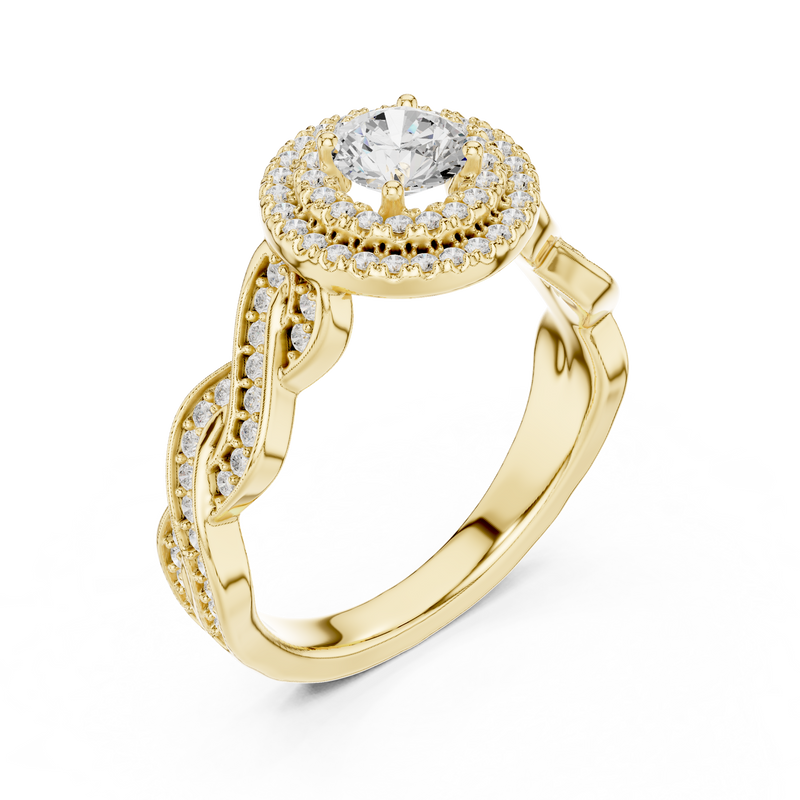 Ladies Ring LR-0258@7 - Yellow Gold - Image
