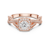 Ladies Ring LR-0259@7 - Rose Gold - Image
