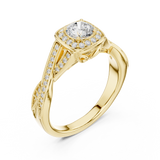Ladies Ring LR-0259@7 - Yellow Gold - Image