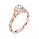 Ladies Ring LR-0260@7 - Rose Gold - Image